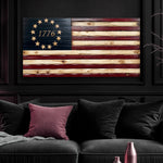 1776 American Flag Wall Art - PatriotDepot.com