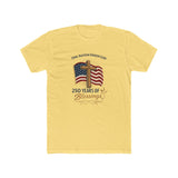 America: 250 Years of Blessings “One Nation Under God” Flag & Cross Patriotic T-Shirt