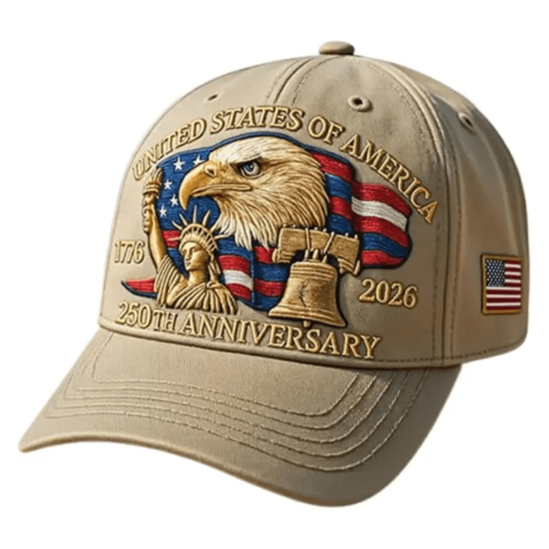 America 250th 1776–2026 Commemorative Hat – Limited Patriotic Edition