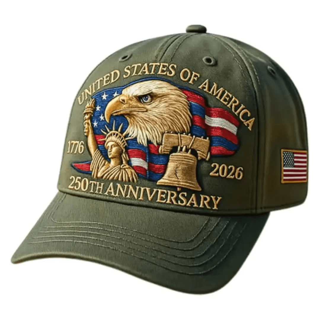 America 250th 1776–2026 Commemorative Hat – Limited Patriotic Edition