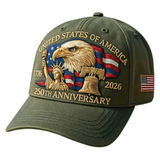 America 250th 1776–2026 Commemorative Hat – Limited Patriotic Edition
