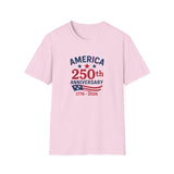 America 250th Anniversary 1776-2026 Softstyle T-Shirt