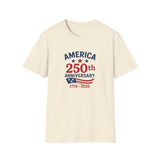America 250th Anniversary 1776-2026 Softstyle T-Shirt