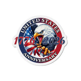 America 250th Anniversary Patriotic Diecut Magnet – 1776–2026 Edition