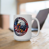 America 250th Anniversary Patriotic Eagle Mug – 1776-2026 Edition
