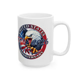 America 250th Anniversary Patriotic Eagle Mug – 1776-2026 Edition