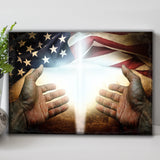 American Faith Canvas Wall Art - PatriotDepot.com
