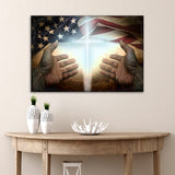 American Faith Canvas Wall Art - PatriotDepot.com