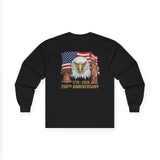 America’s 250th Anniversary Heritage Long-Sleeve T-Shirt – 1776–2026 Edition