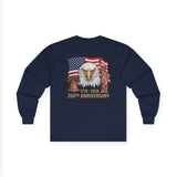 America’s 250th Anniversary Heritage Long-Sleeve T-Shirt – 1776–2026 Edition