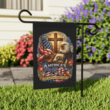 America’s 250th Anniversary Patriotic Garden Flag – One Nation Under God