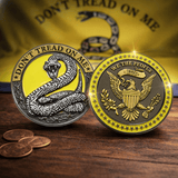 Don’t Tread on Me – Founders Resolve Antique Challenge Coin (1776 Edition)