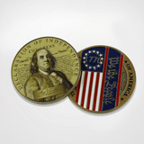 Founding Fathers: America’s 250th Anniversary Commemorative Coin & Pin Set