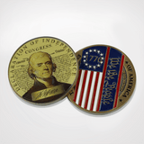 Founding Fathers: America’s 250th Anniversary Commemorative Coin & Pin Set