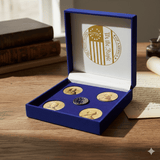 Founding Fathers: America’s 250th Anniversary Commemorative Coin & Pin Set