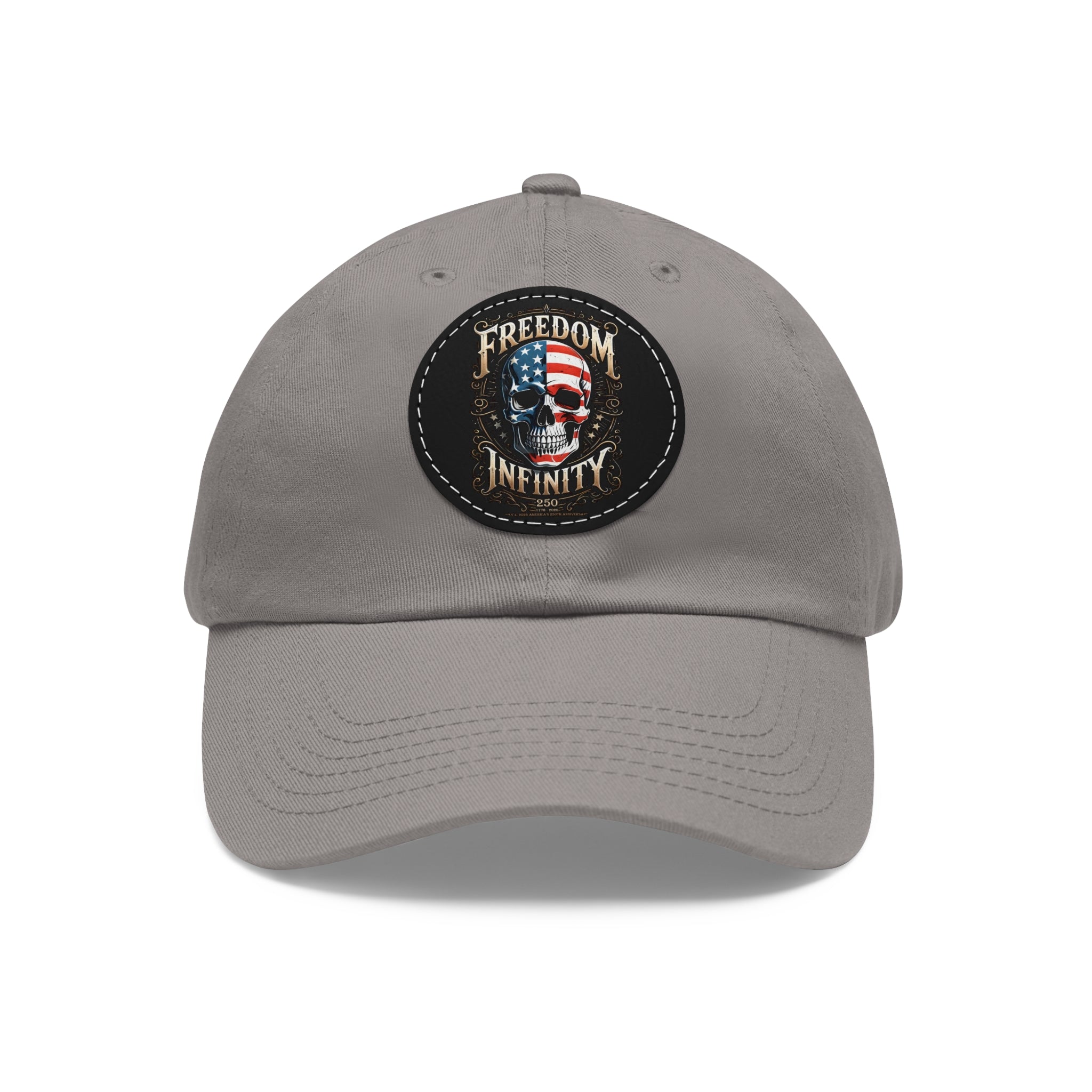 Freedom Infinity 250 Years 1776-2026 Leather Patch Hat