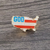 God Bless America Lapel Pin
