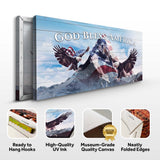 God Bless America Wall Art - PatriotDepot.com