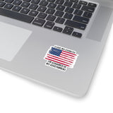 I Love My Country Kiss-Cut Stickers (4 sizes)