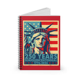 Liberty Semiquicentennial Notebook – America’s 250th Anniversary