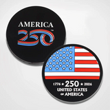 Official America250™ Commemorative Set — Patch, Pin & Challenge Coin