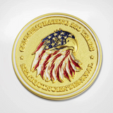 Official America250™ Eagle of Freedom Commemorative Challenge Coin