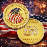 Official America250™ Eagle of Freedom Commemorative Challenge Coin