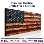 Old Glory American Flag Wall Art - PatriotDepot.com