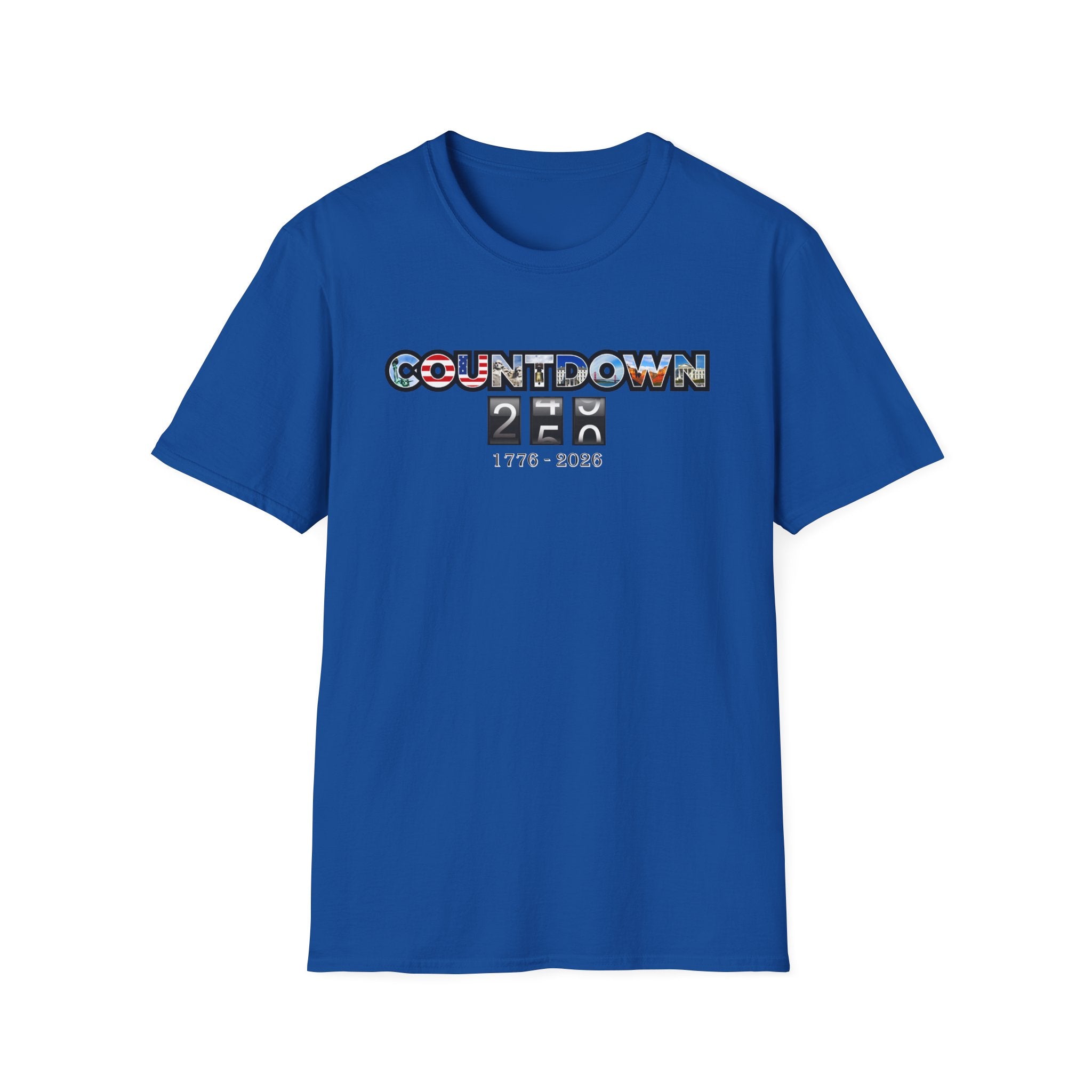 Patriotic Countdown to 250 Years T-Shirt (1776–2026 Edition)