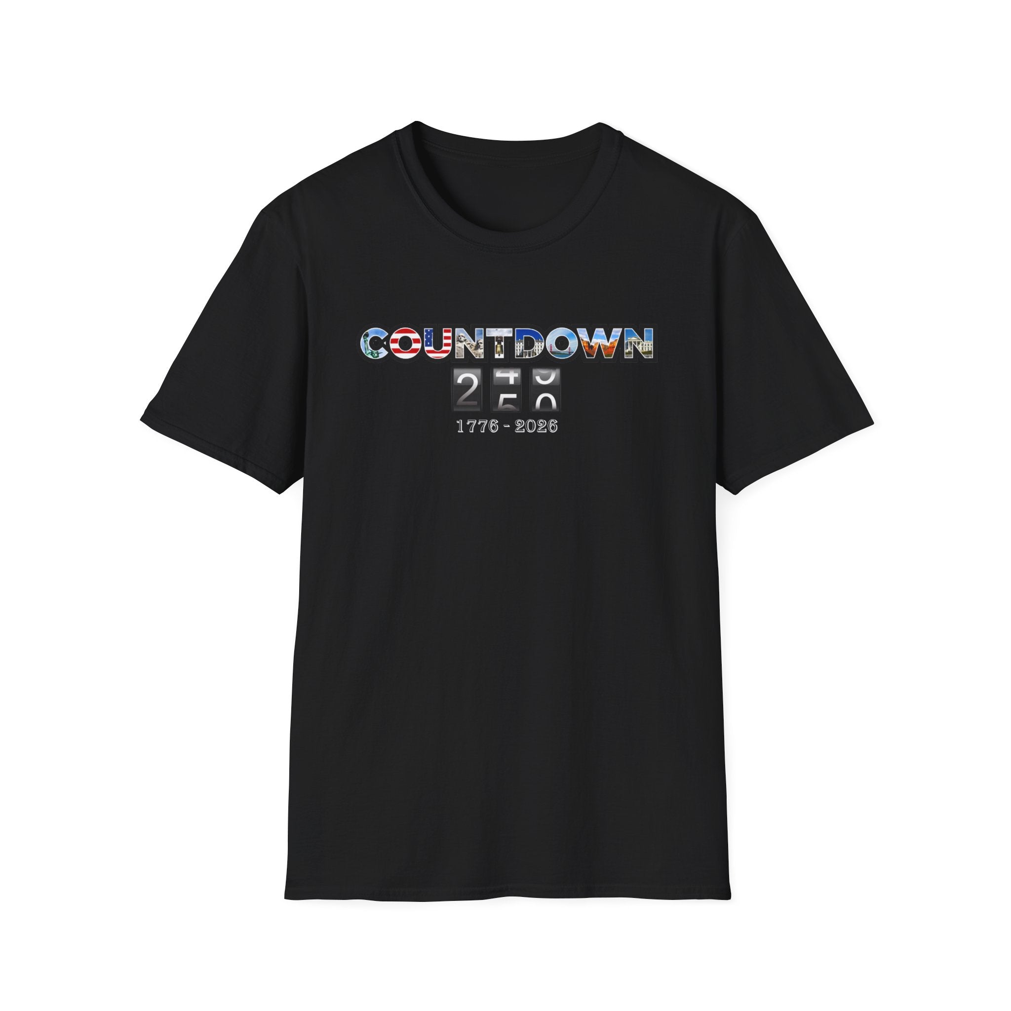 Patriotic Countdown to 250 Years T-Shirt (1776–2026 Edition)