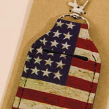 Patriotic Hand Sanitizer Holder (w/clip)