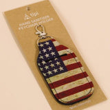 Patriotic Hand Sanitizer Holder (w/clip)