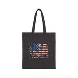 USA Since 1776 Patriotic Cotton Canvas Tote Bag