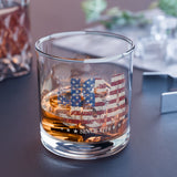 USA Since 1776 Patriotic Glass