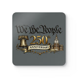 We the People 250th Anniversary Cork Coaster Set