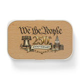 We the People – America’s 250th Anniversary Bento Wooden-Top Lunch Box (1776–2026)